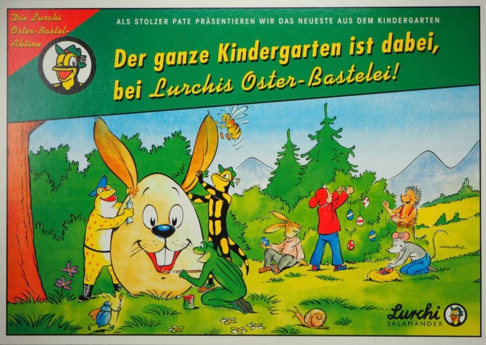 Lurchi Oster Bastelei