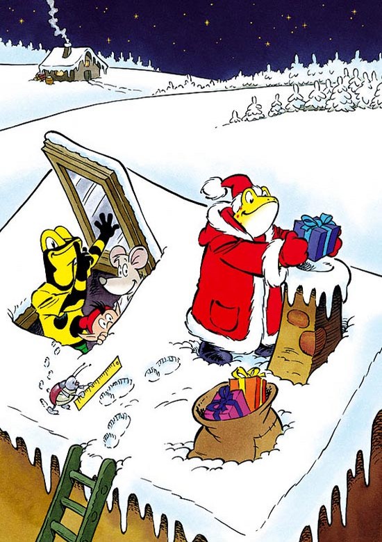 Lurchi Weihnachtskarte 2006