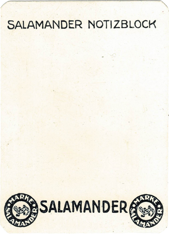 Taschenkalender Salamander